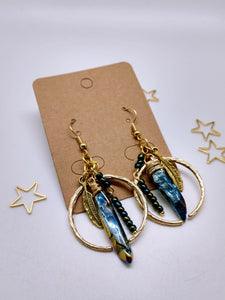 The Raven and The Moon Earrings