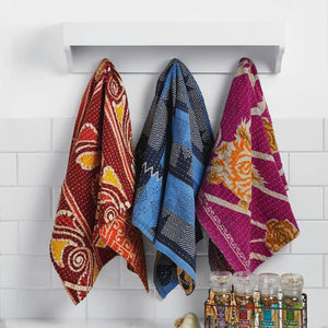 Kantha Kitchen Towel