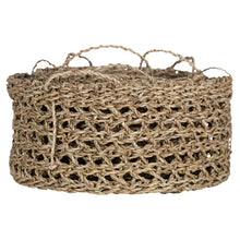 Hanging Accent Three Natural Woven Baskets