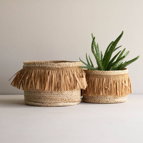 Natural Woven Basket Set