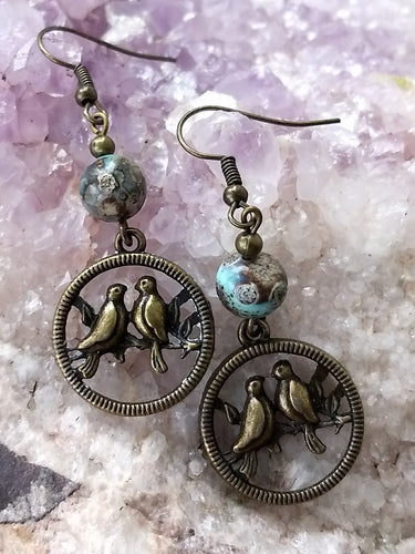 Lovebird Earrings