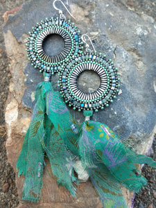 Mermaid Mandala Earrings