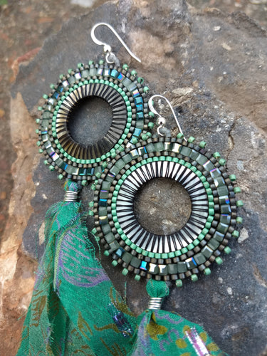 Mermaid Mandala Earrings