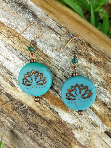 Lotus Blossom Earrings