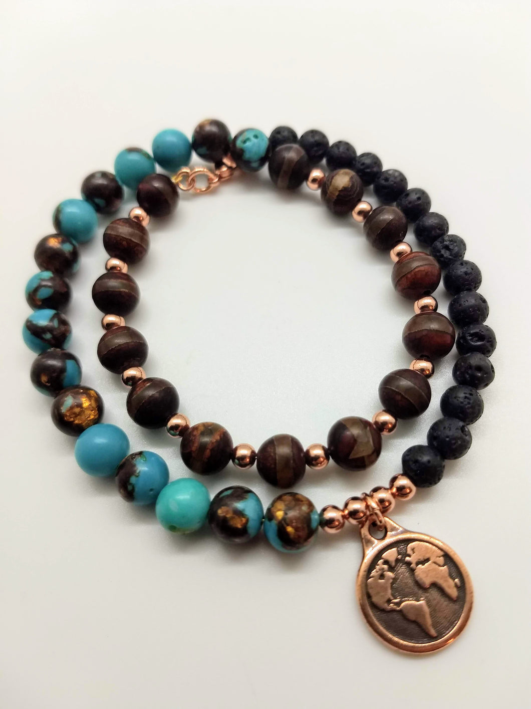 Guided and Grounded Wrap Bracelet
