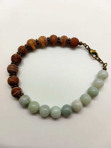 First Frost Agate Bracelet