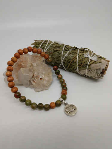 Unakite Bracelet