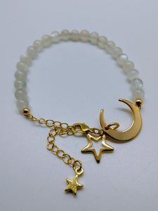 Golden Moonstone Bracelet