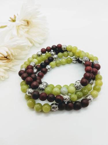 Chinese Jade Stretch Bracelet